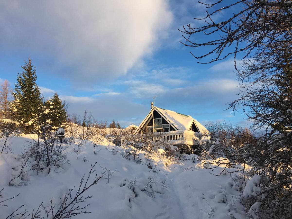 Bjoerk - A Cozy Hilltop Cottage - Great Location! Blaskogabyggd Exterior foto