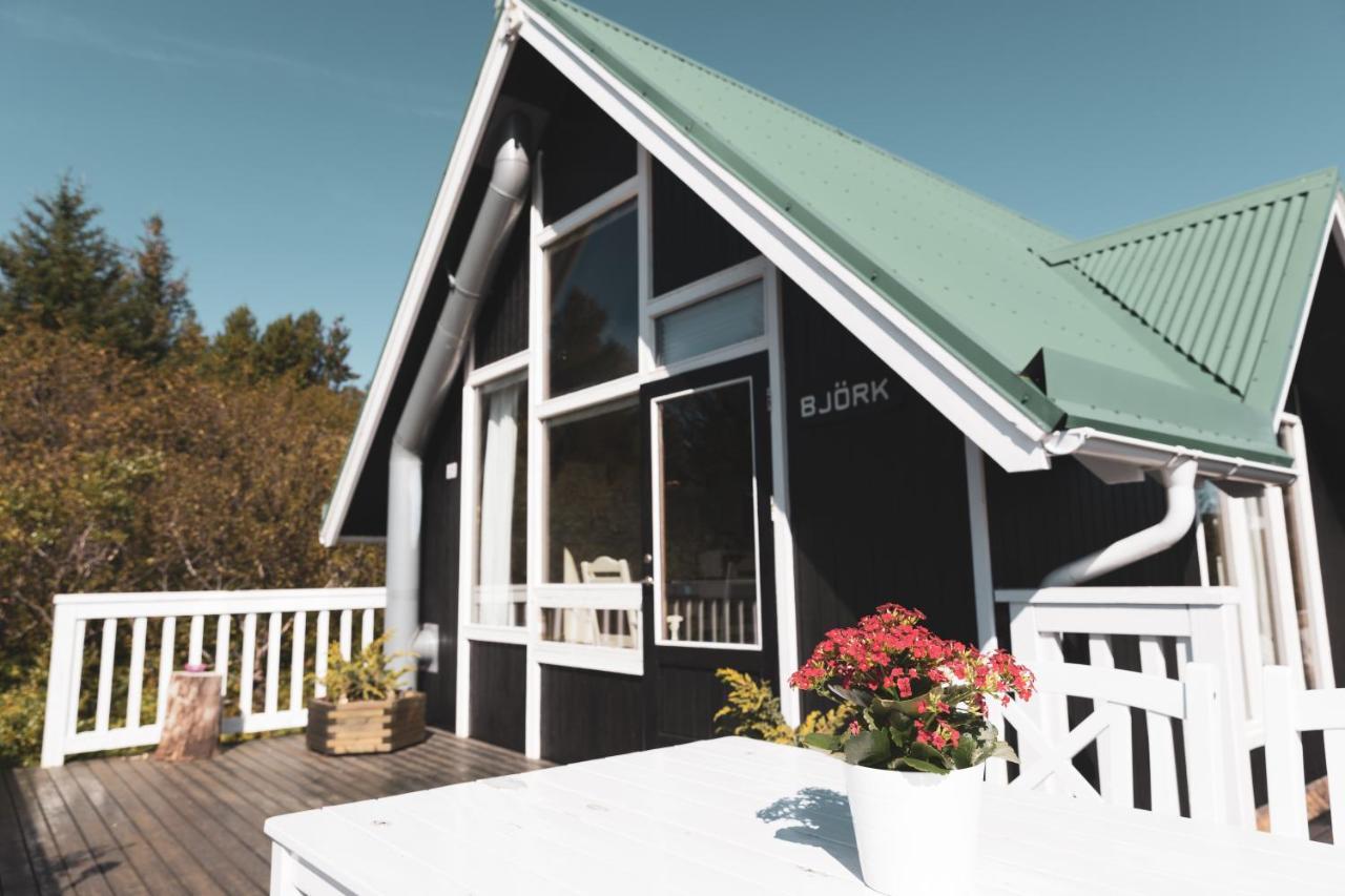 Bjoerk - A Cozy Hilltop Cottage - Great Location! Blaskogabyggd Exterior foto
