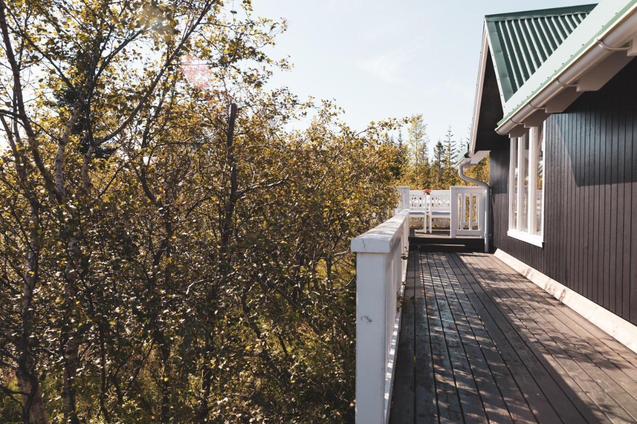 Bjoerk - A Cozy Hilltop Cottage - Great Location! Blaskogabyggd Exterior foto