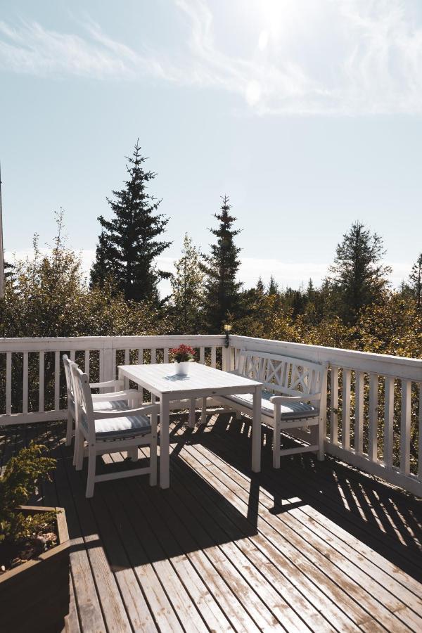 Bjoerk - A Cozy Hilltop Cottage - Great Location! Blaskogabyggd Exterior foto