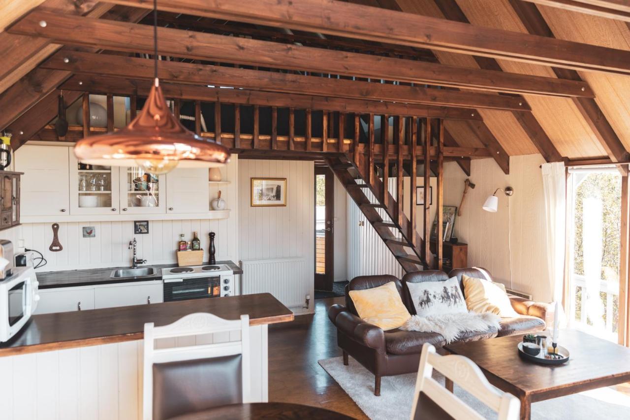 Bjoerk - A Cozy Hilltop Cottage - Great Location! Blaskogabyggd Exterior foto